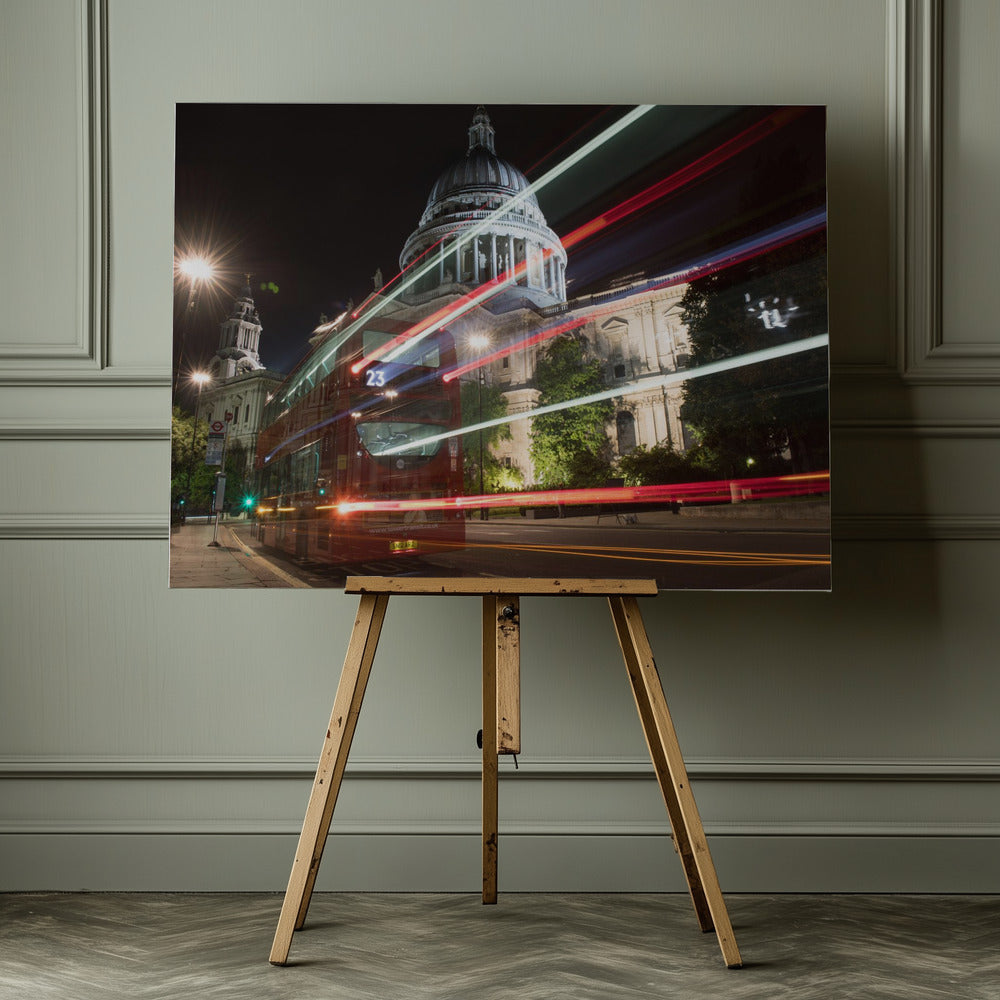 St. Johns London - Poster / Art Print - interiör