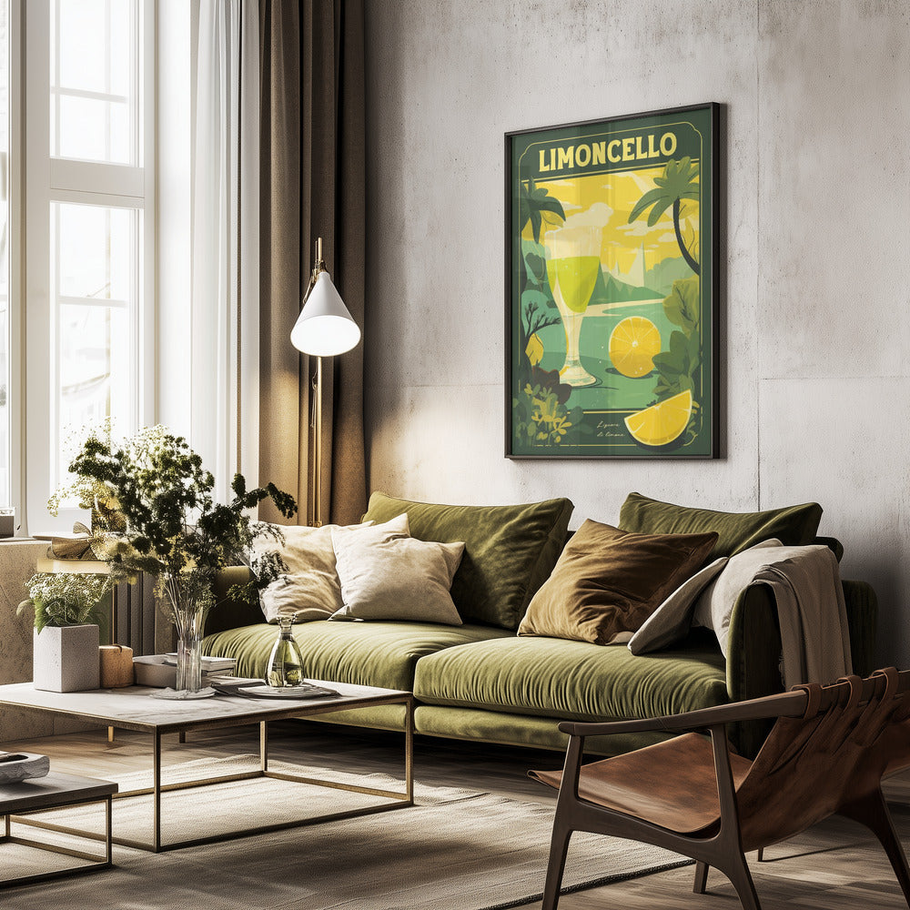 Limoncello - Poster / Art Print - interiör