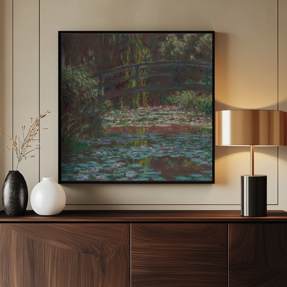 Water Lily Pond - Poster / Art Print - interiör