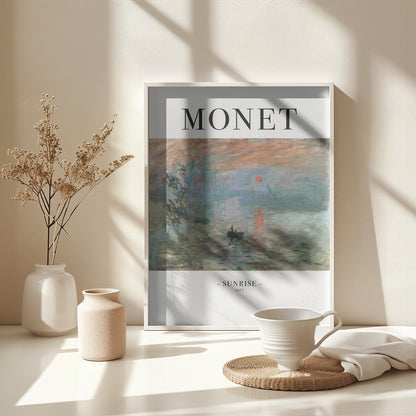 Sunrise 1872 - Poster / Art Print - interiör