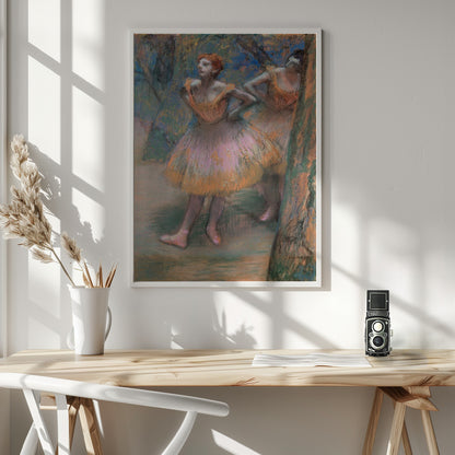 Two Dancers - Poster / Art Print - interiör
