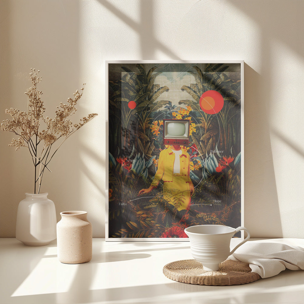 She Came From the Wilderness - Poster / Art Print - interiör