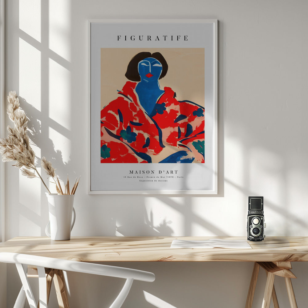 Poster Portrait Series 01 - Poster / Art Print - interiör