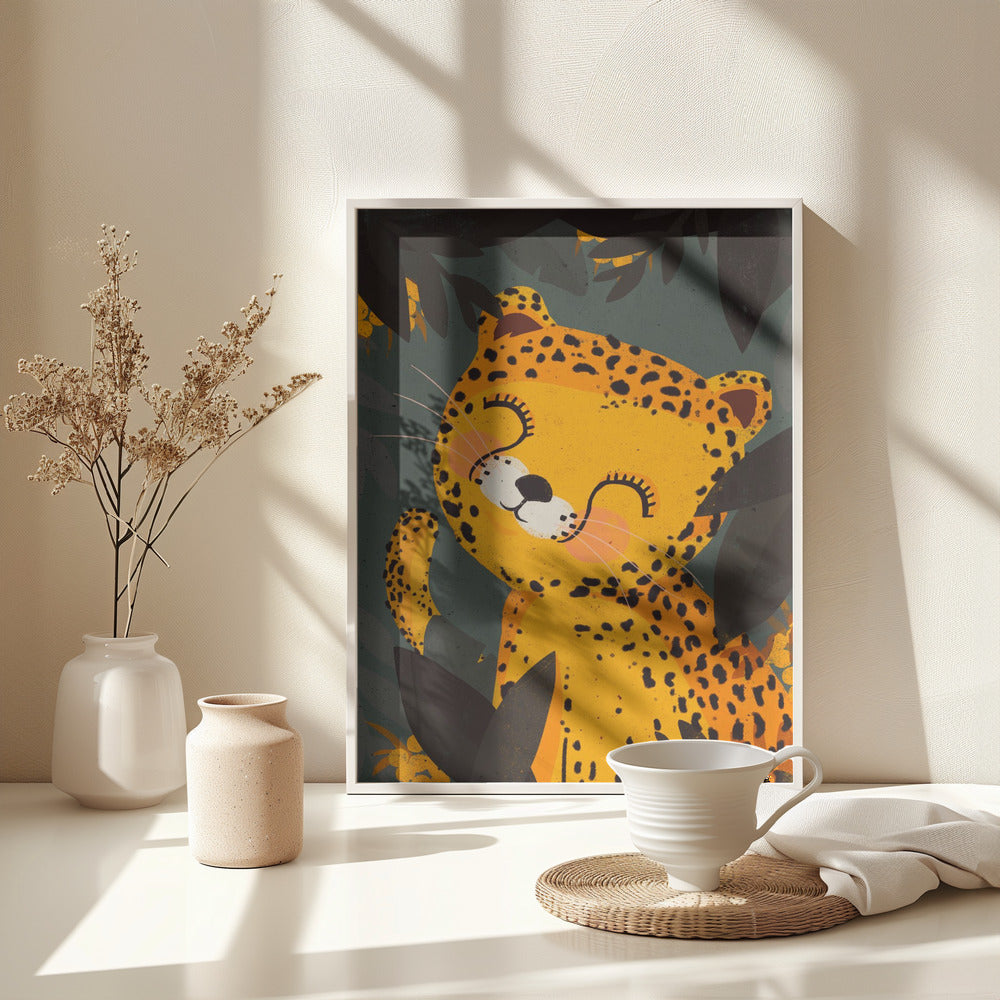 Little Leo - Poster / Art Print - interiör
