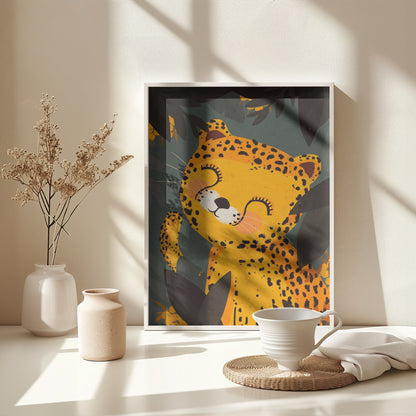 Little Leo - Poster / Art Print - interiör