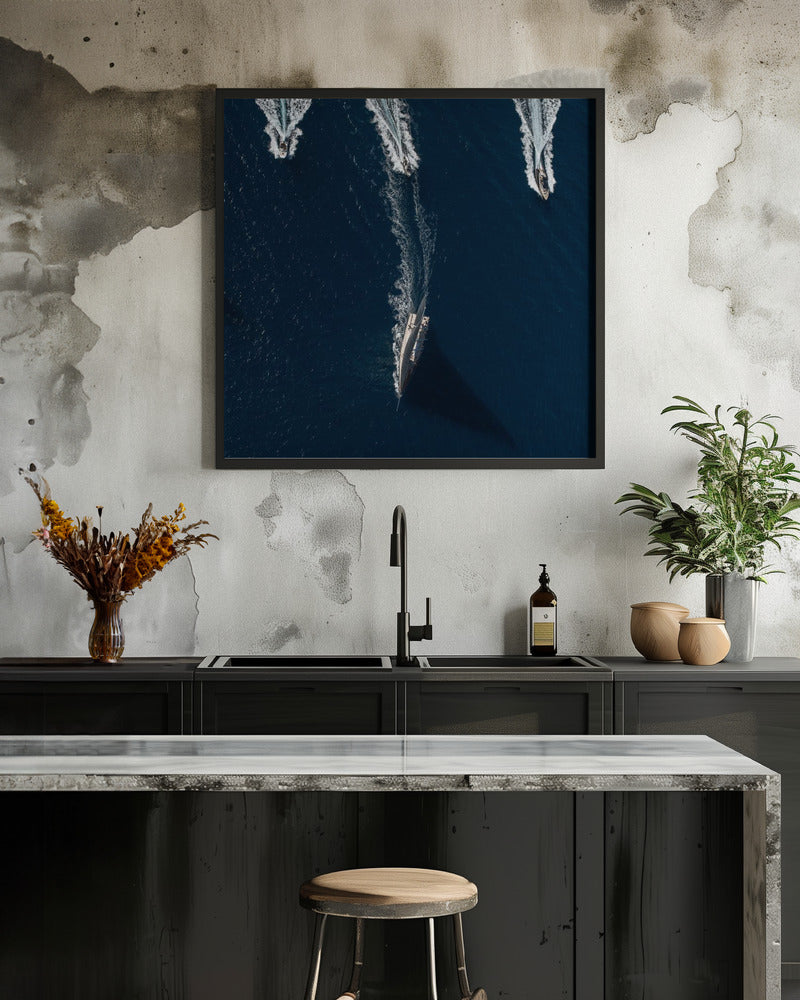 The pursuit - Poster / Art Print - interiör