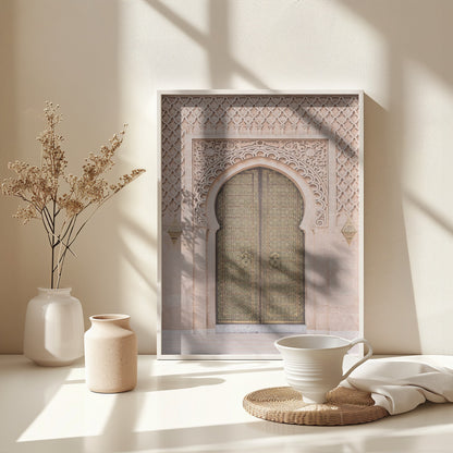 Boho Door - Poster / Art Print - interiör