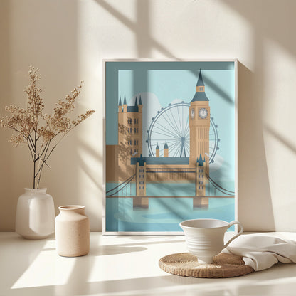 London (2) - Poster / Art Print - interiör