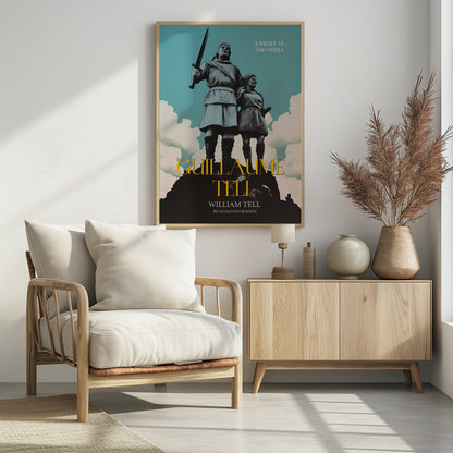 Guillaume Tell - William Tell - Poster / Art Print - interiör