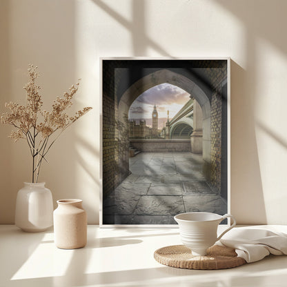 Westminster Tunnel - Poster / Art Print - interiör