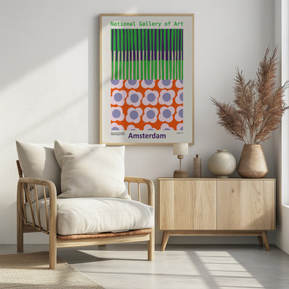 National Gallery of Art Amsterdam - Poster / Art Print - interiör