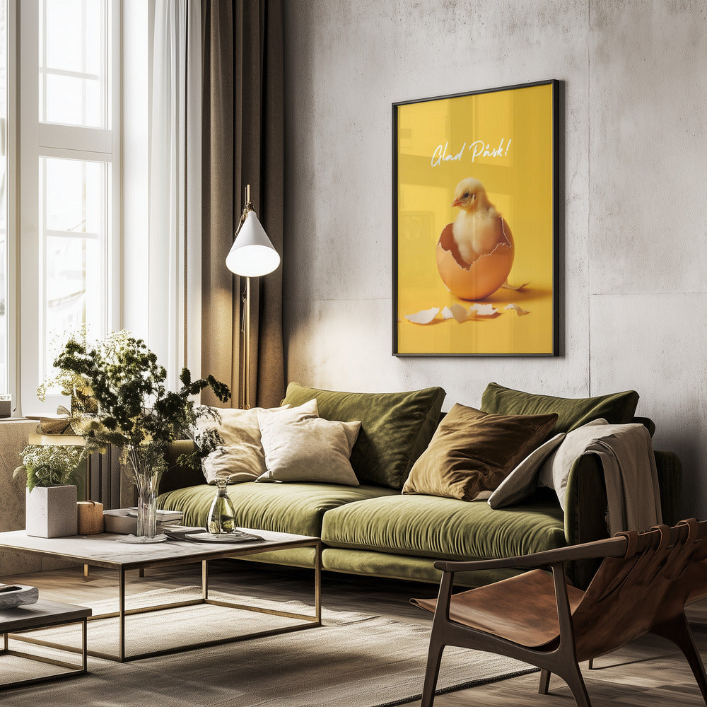 Glad Påsk! - Poster / Art Print - interiör