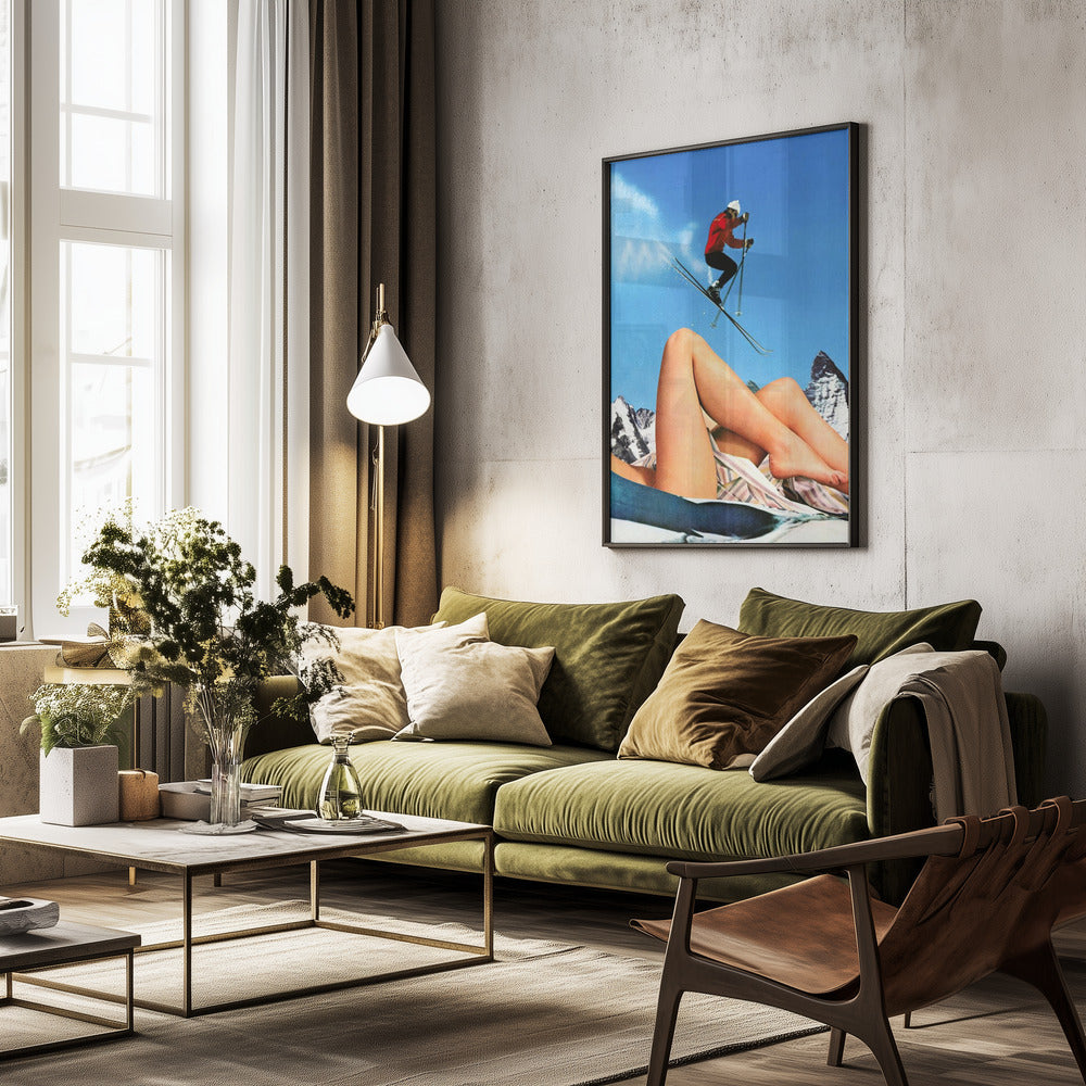 The Big Jump - Poster / Art Print - interiör