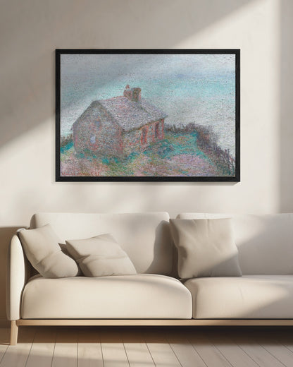 The Customs House At Varengeville (1897) - Poster / Art Print - interiör