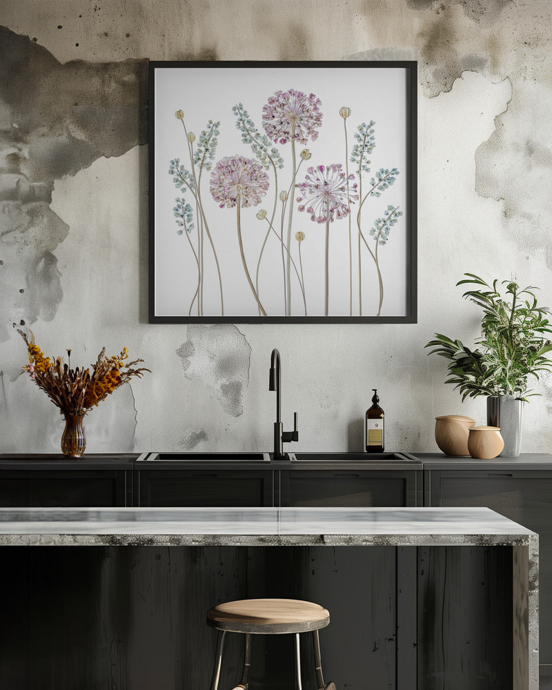 Allium - Poster / Art Print - interiör