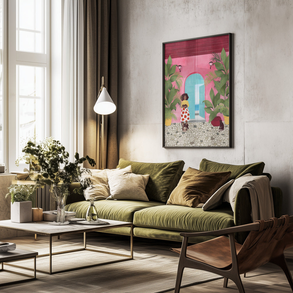Cartagena life - Poster / Art Print - interiör