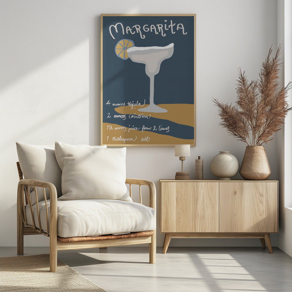Margarita - Poster / Art Print - interiör