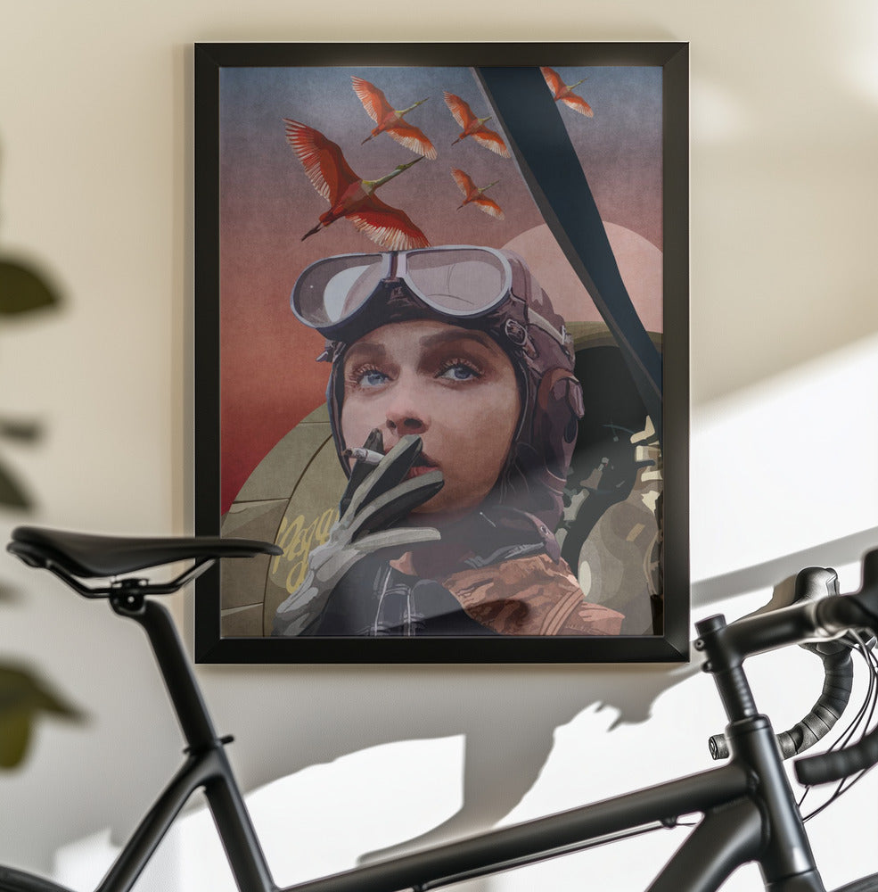 Aviator Dreams - Poster / Art Print - interiör