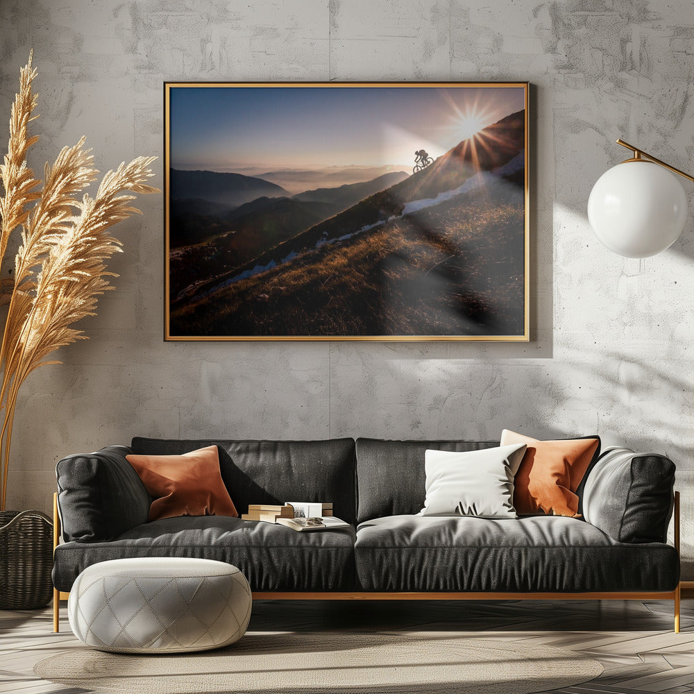 Last rays - Poster / Art Print - interiör