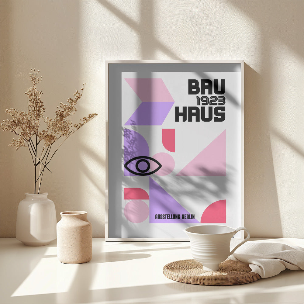 Bauhaus 1923 - Poster / Art Print - interiör