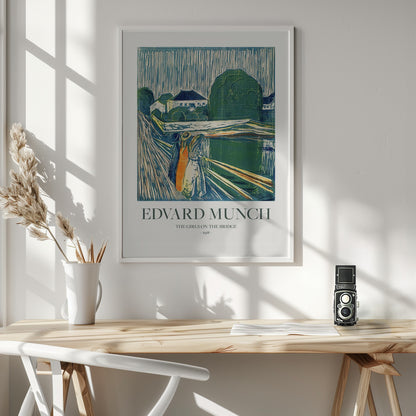 The Girls On The Bridge - Poster / Art Print - interiör