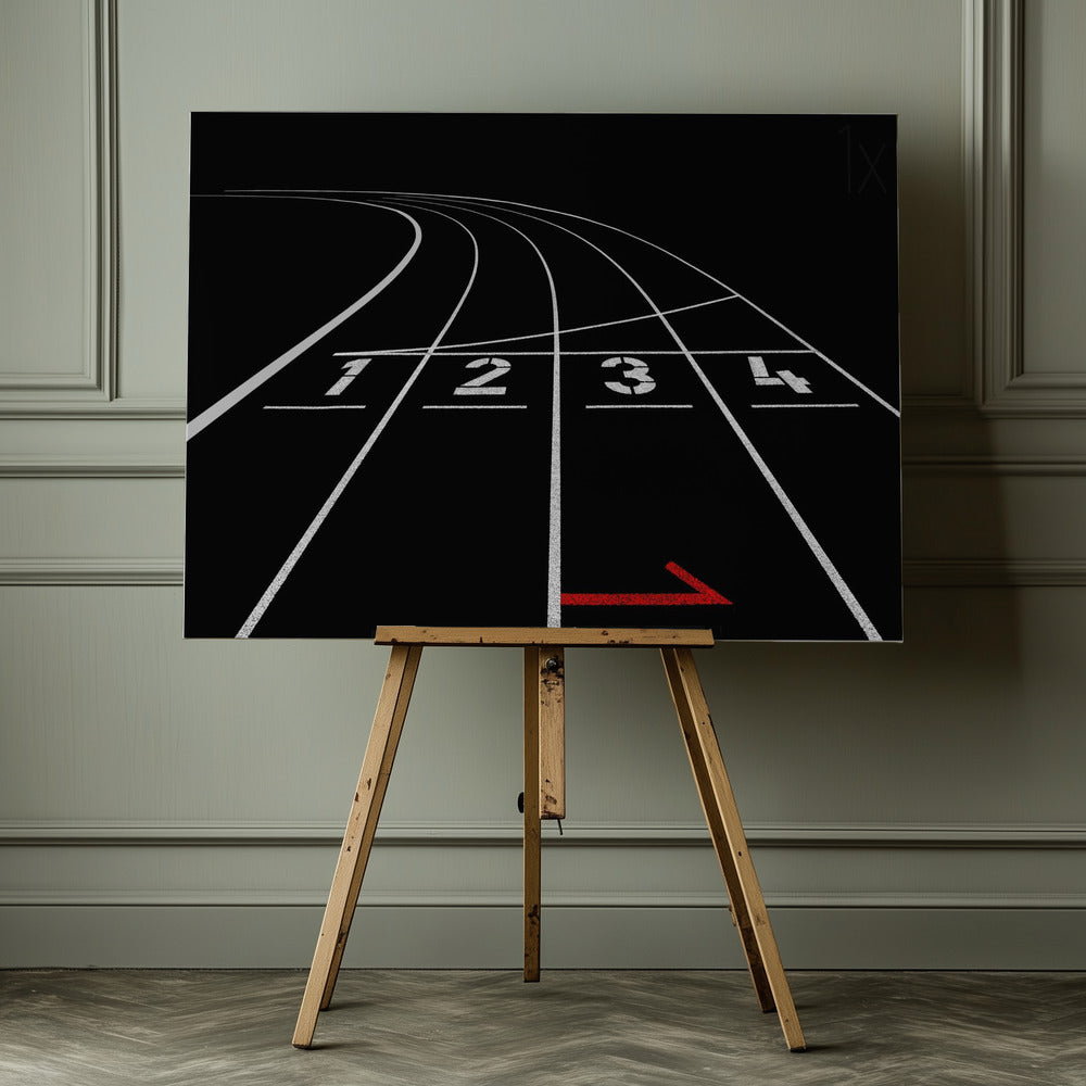 1 2 3 4, 2013 - Poster / Art Print - interiör