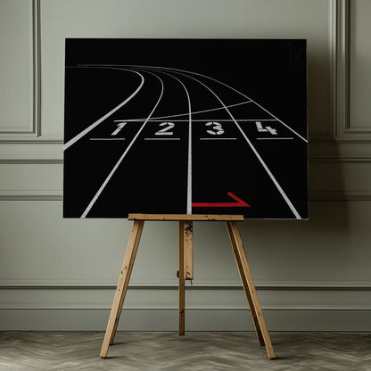 1 2 3 4, 2013 - Poster / Art Print - interiör