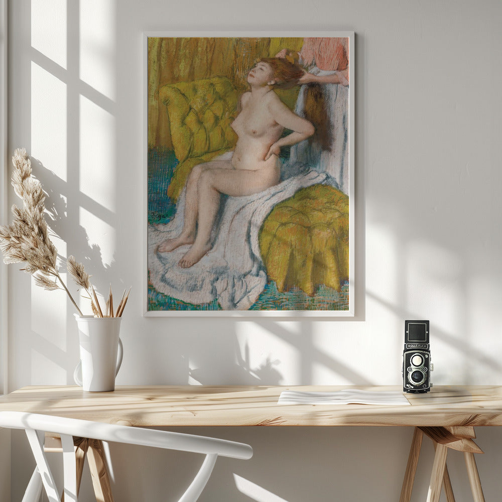 Nude Lady With Breast Showing - Poster / Art Print - interiör