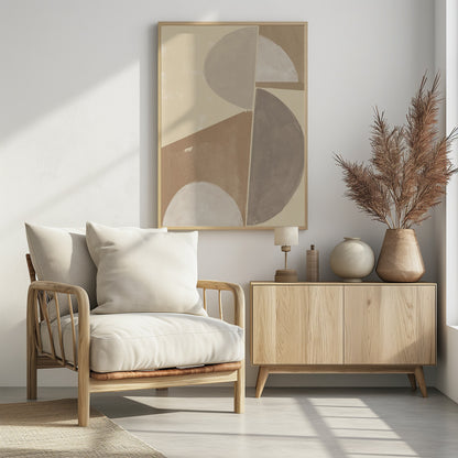INTERACTION BALANCE NO.1 - Poster / Art Print - interiör