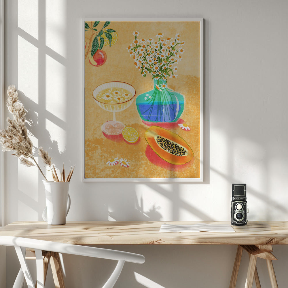 Summer Day Vibes - Poster / Art Print - interiör