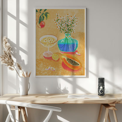 Summer Day Vibes - Poster / Art Print - interiör