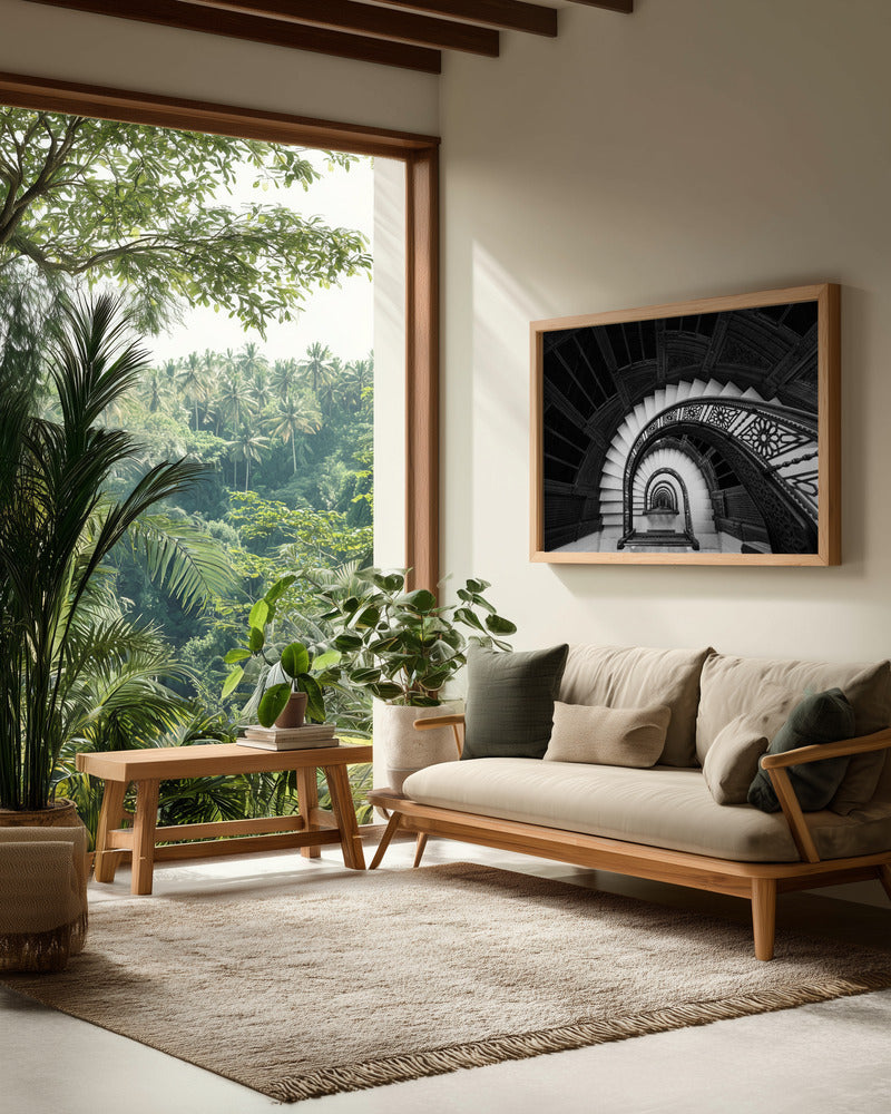 Staircase - Poster / Art Print - interiör