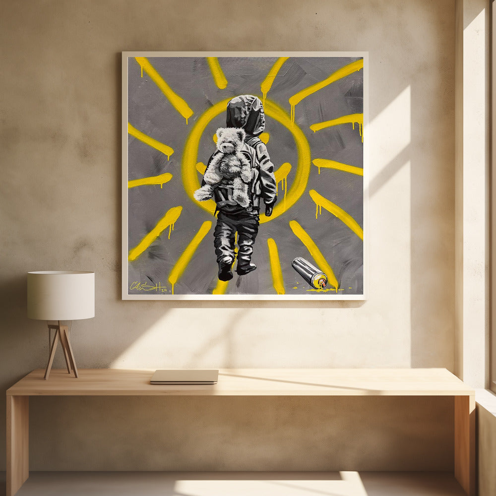 To a brighter future - Poster / Art Print - interiör