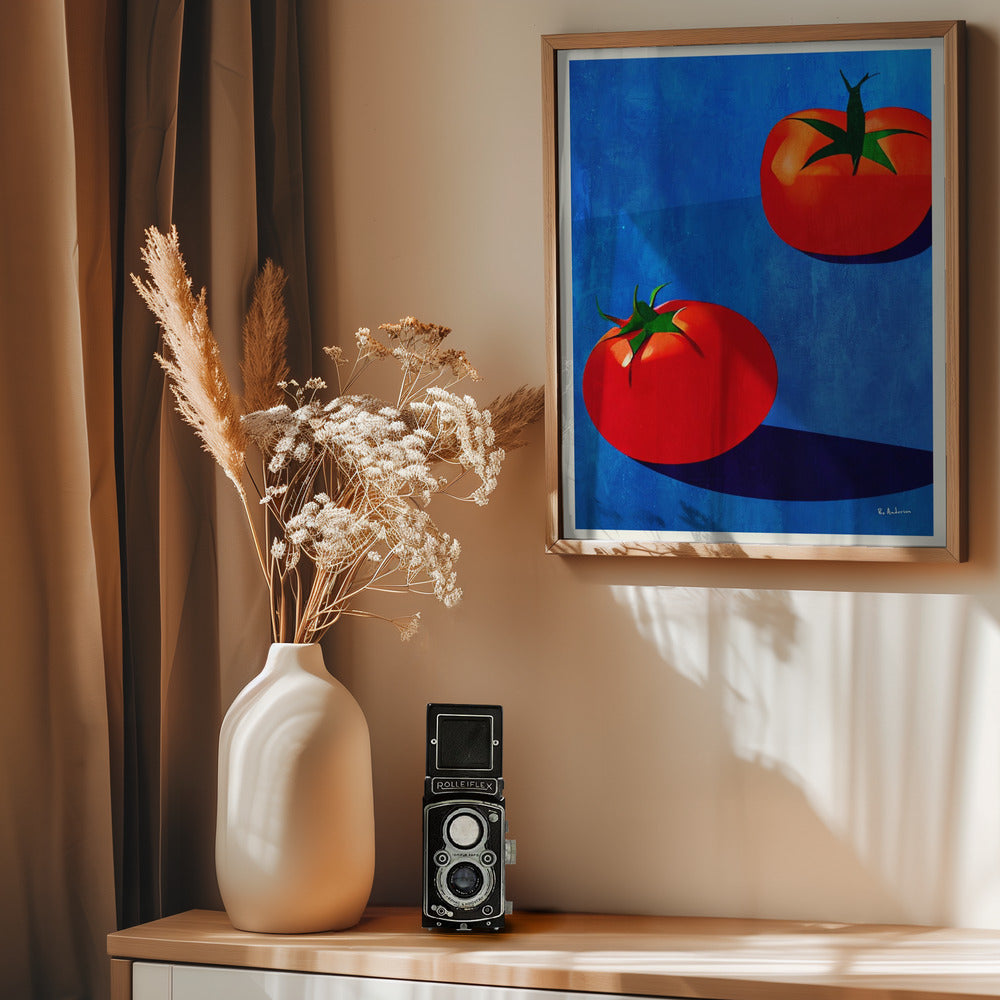 Deux Tomates - Poster / Art Print - interiör