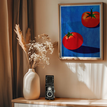 Deux Tomates - Poster / Art Print - interiör