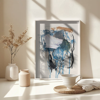 Twin Abstract 1 - Poster / Art Print - interiör