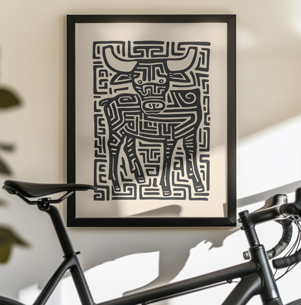 Taurus No 2 - Poster / Art Print - interiör
