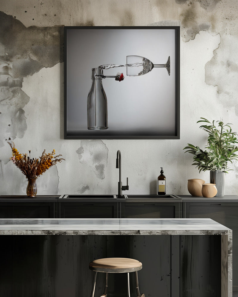 Pouring? - Poster / Art Print - interiör