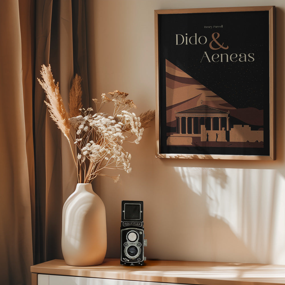 Dido and Aeneas - Poster / Art Print - interiör