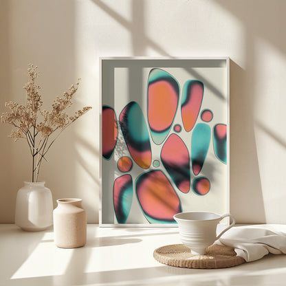 Cosmic Jazz 4 - Poster / Art Print - interiör