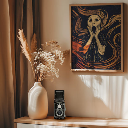 The Scream - Poster / Art Print - interiör