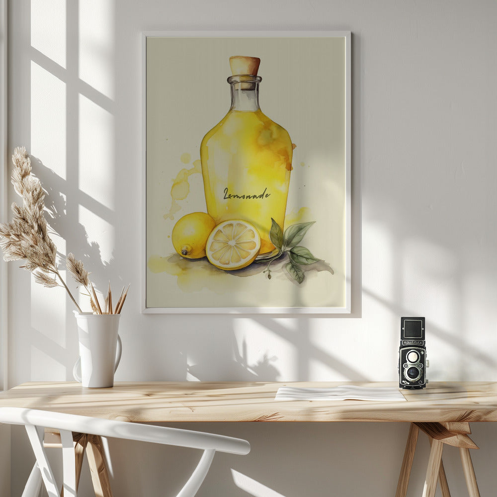 Lemonade - Poster / Art Print - interiör