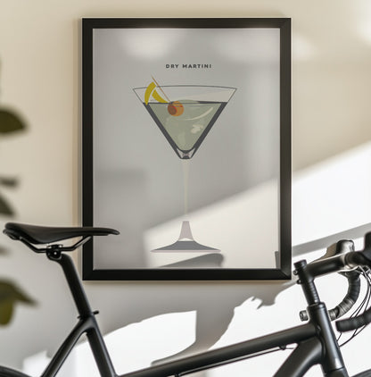 Dry Martini - Poster / Art Print - interiör