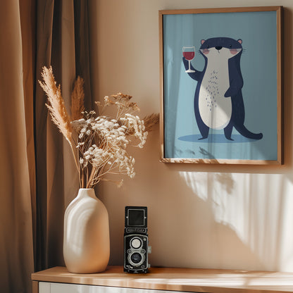 Cute Cartoon Cheers No 2 - Poster / Art Print - interiör