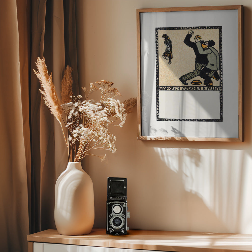 Conversation Between Rivals - Poster / Art Print - interiör