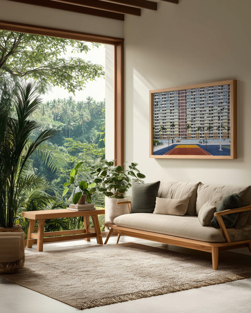Choi Hung Estate - Poster / Art Print - interiör