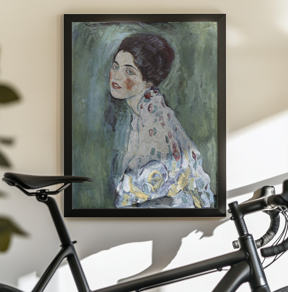 Porträt Einer Dame (1916–1917) - Poster / Art Print - interiör