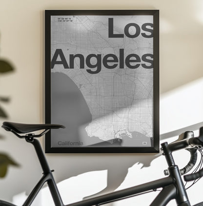 Los Angeles - Poster / Art Print - interiör