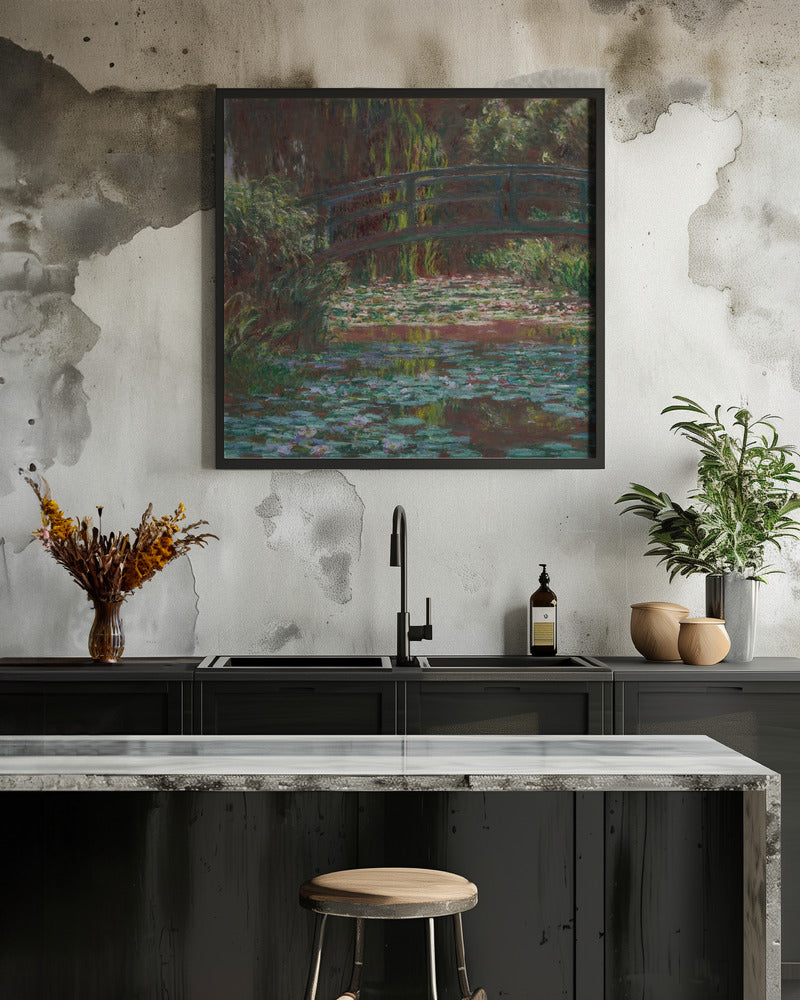 Water Lily Pond - Poster / Art Print - interiör