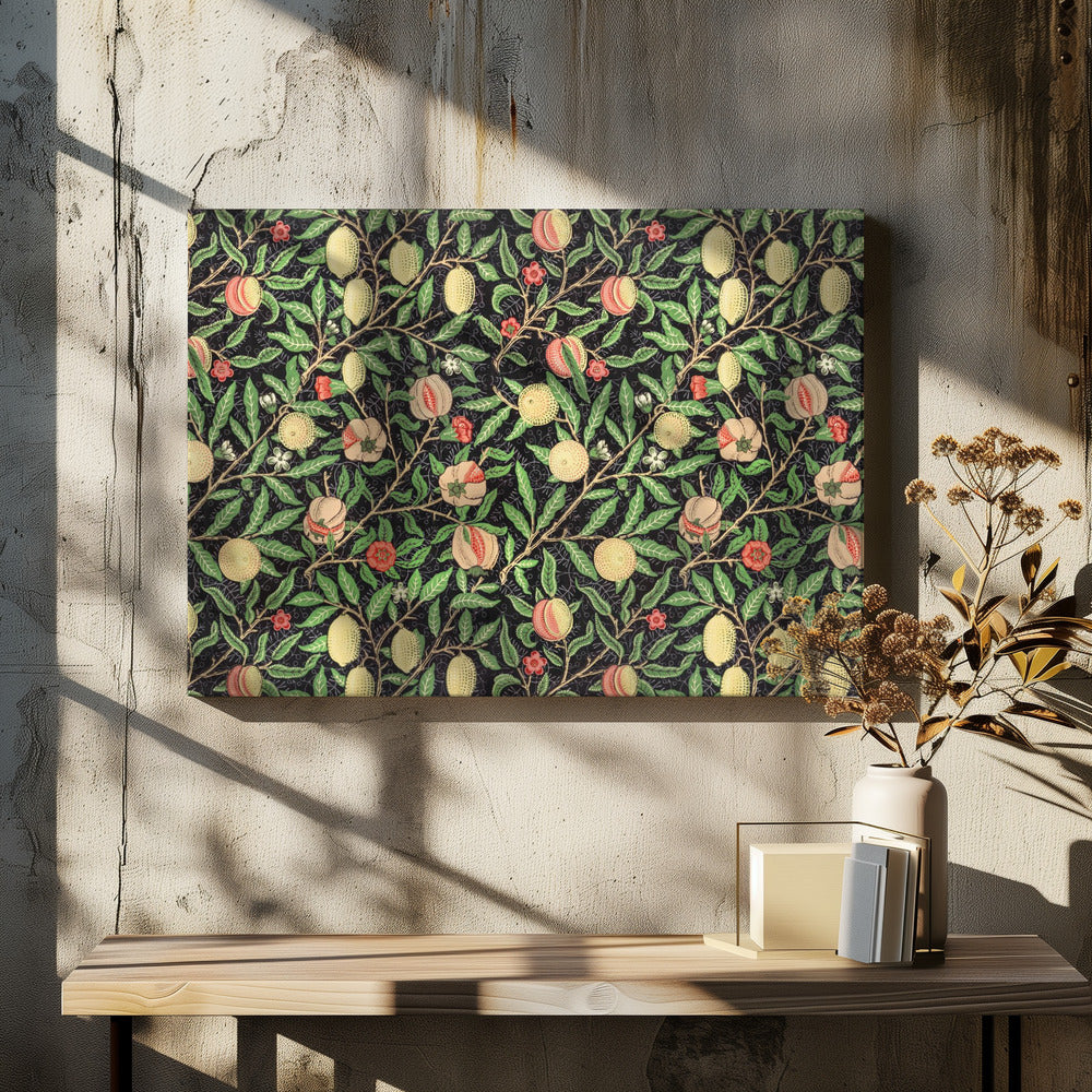 William Morris Wall Mural 03 - Poster / Art Print - interiör